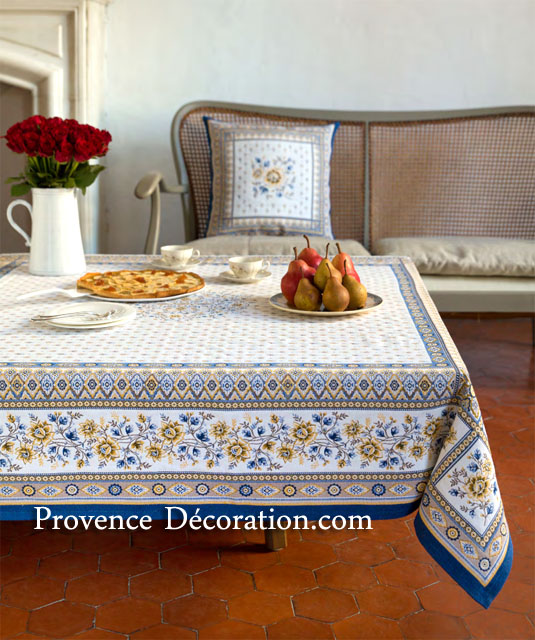 French Jacquard Tablecloth DECO (MAZAN. 2 colors)